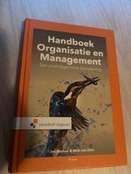 Handboek Organisatie en Management - 9e druk, Boeken, Ophalen of Verzenden, Zo goed als nieuw, Management