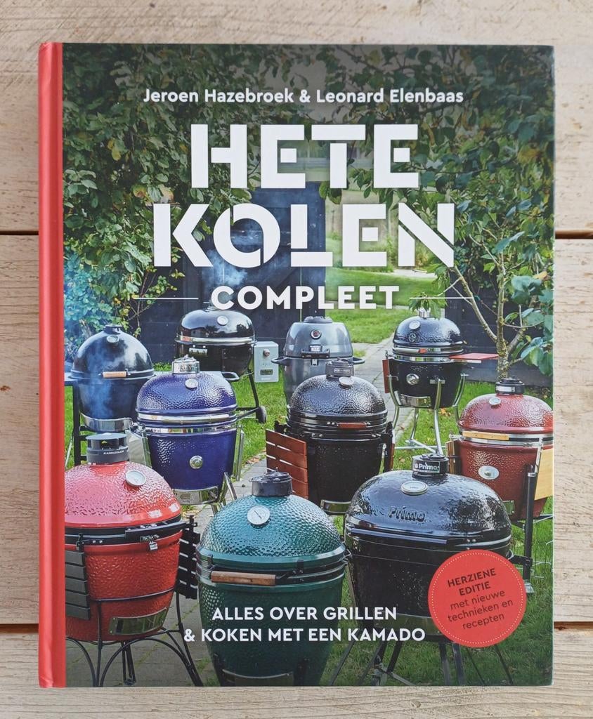 Jeroen Hazebroek - Hete kolen compleet, Boeken, Kookboeken, Azië en Oosters, Ophalen of Verzenden, Zo goed als nieuw, Jeroen Hazebroek; Leonard Elenbaas