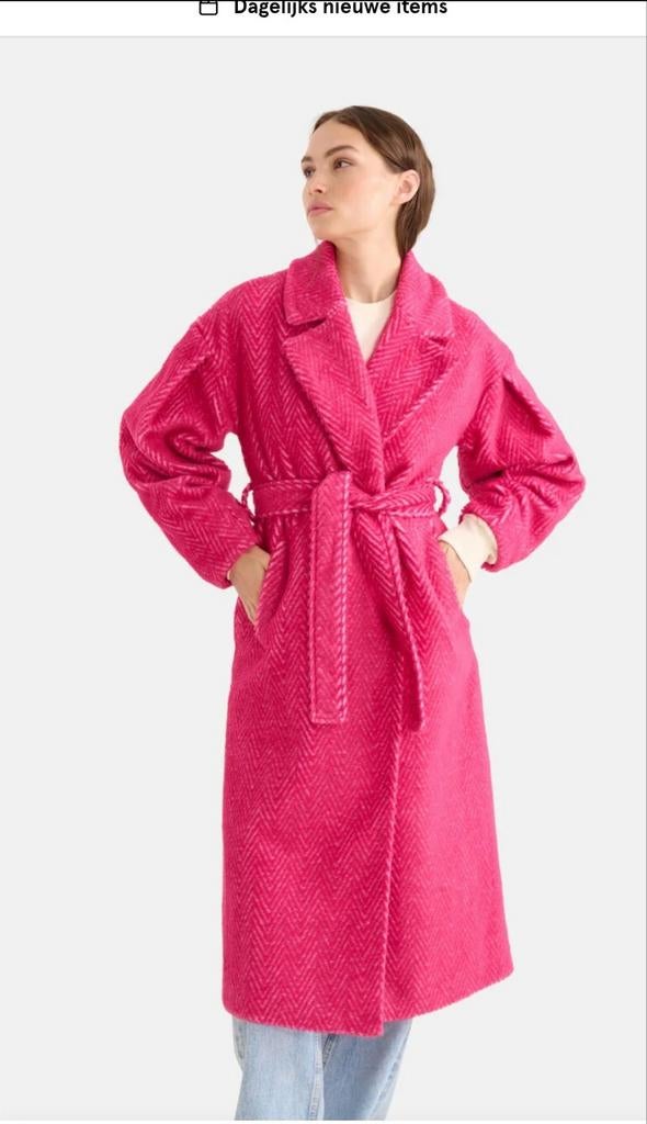 Shoeby damesjas roze maat M/L, Kleding | Dames, Jassen | Winter, Maat 42/44 (L), Ophalen of Verzenden, Zo goed als nieuw, Shoeby