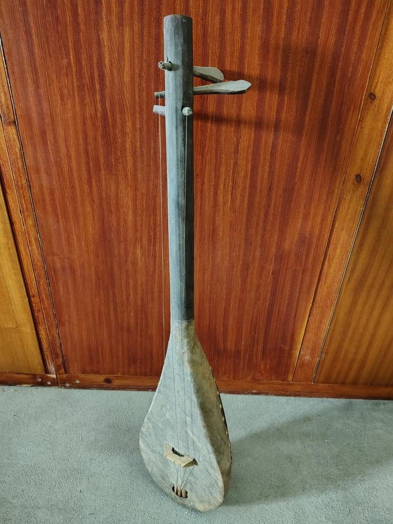 Antieke Marokkaanse Luit - Traditioneel Tokkelinstrument, Muziek en Instrumenten, Snaarinstrumenten | Overige, Ophalen of Verzenden