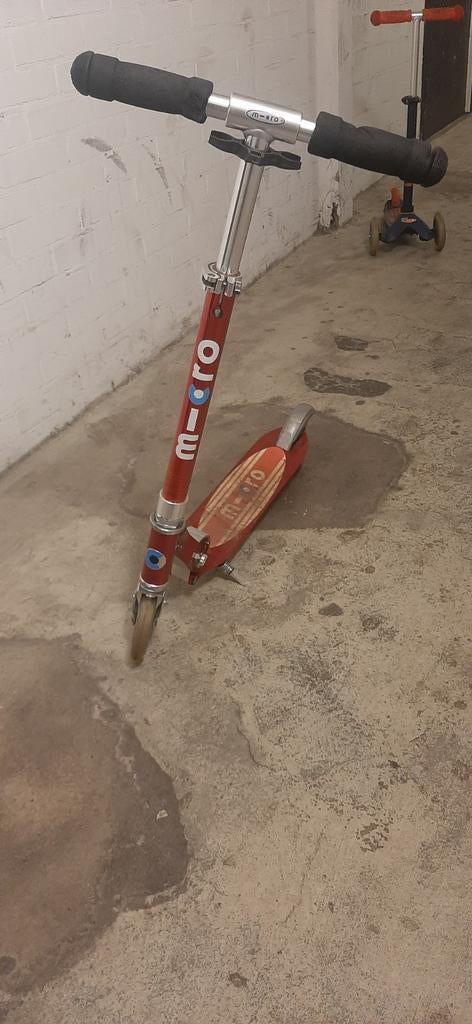 Micro scooter, Ophalen of Verzenden, Zo goed als nieuw, Gewone step