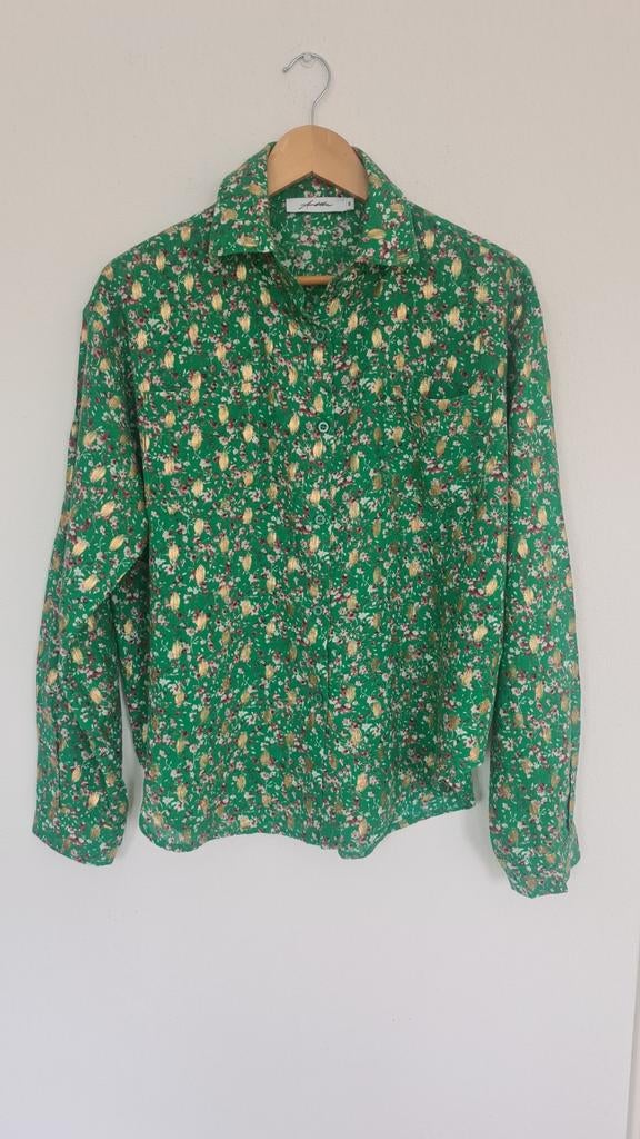 Blouse, Ambika, S/M, Ophalen of Verzenden, Zo goed als nieuw, Maat 38/40 (M), Groen