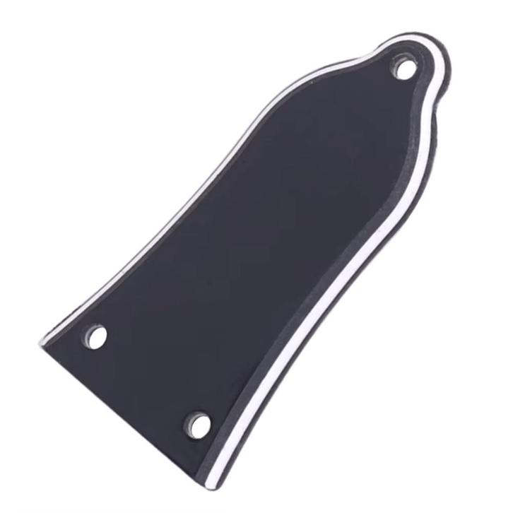 Truss rod cover les paul style 3-ply bell shape 3 holed, Muziek en Instrumenten, Instrumenten | Onderdelen, Nieuw, Elektrische gitaar