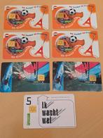 7 Telefoonkaarten Nederland: WK '98 en PTT, Verzamelen, Ophalen of Verzenden, Nederland