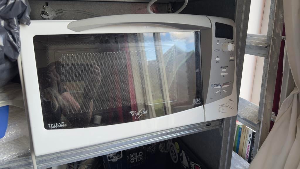 Wirlpool combi magnetron oven, Witgoed en Apparatuur, Magnetrons, Ophalen of Verzenden, Zo goed als nieuw, Oven