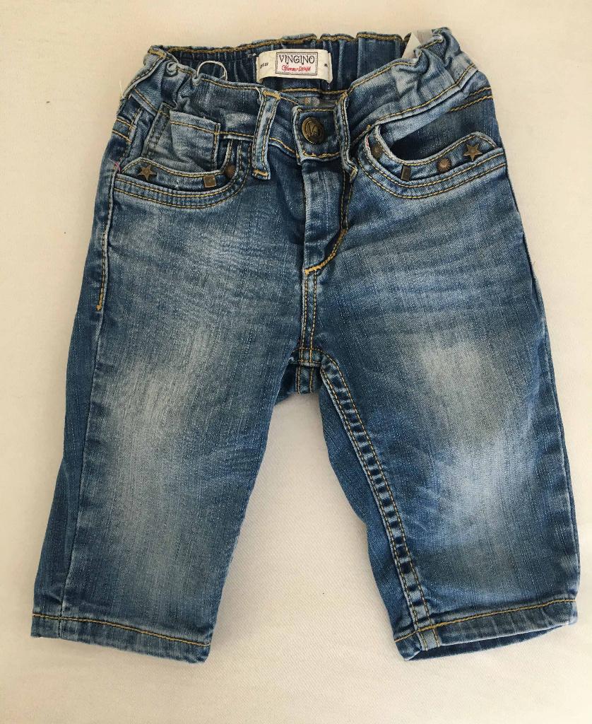 Gaaf spijkerbroekje Vingino maat 104, Kinderen en Baby's, Kinderkleding | Maat 104, Broek, Meisje, Ophalen of Verzenden, Zo goed als nieuw