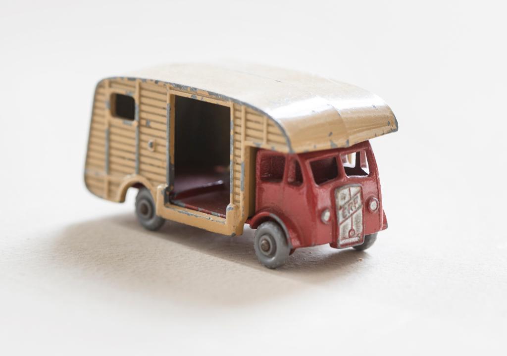 Lesney Horse Box MK7 no35, Ophalen of Verzenden, Gebruikt, Bus of Vrachtwagen, Lesney