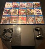 PlayStation 4 met controller + 15 games (FIFA, GTA, F1, COD), Spelcomputers en Games, Games | Sony PlayStation 4, Gebruikt, Vanaf 18 jaar