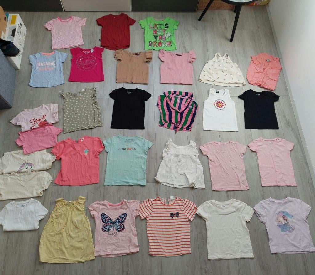 T-shirts maat 92 meisje shirts t-shirt shirt top singlet, Kinderen en Baby's, Kinderkleding | Maat 92, Ophalen of Verzenden, Zo goed als nieuw