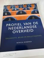 Profiel van de Nederlandse overheid, Boeken, Verzenden, Alpha, Zo goed als nieuw, HBO