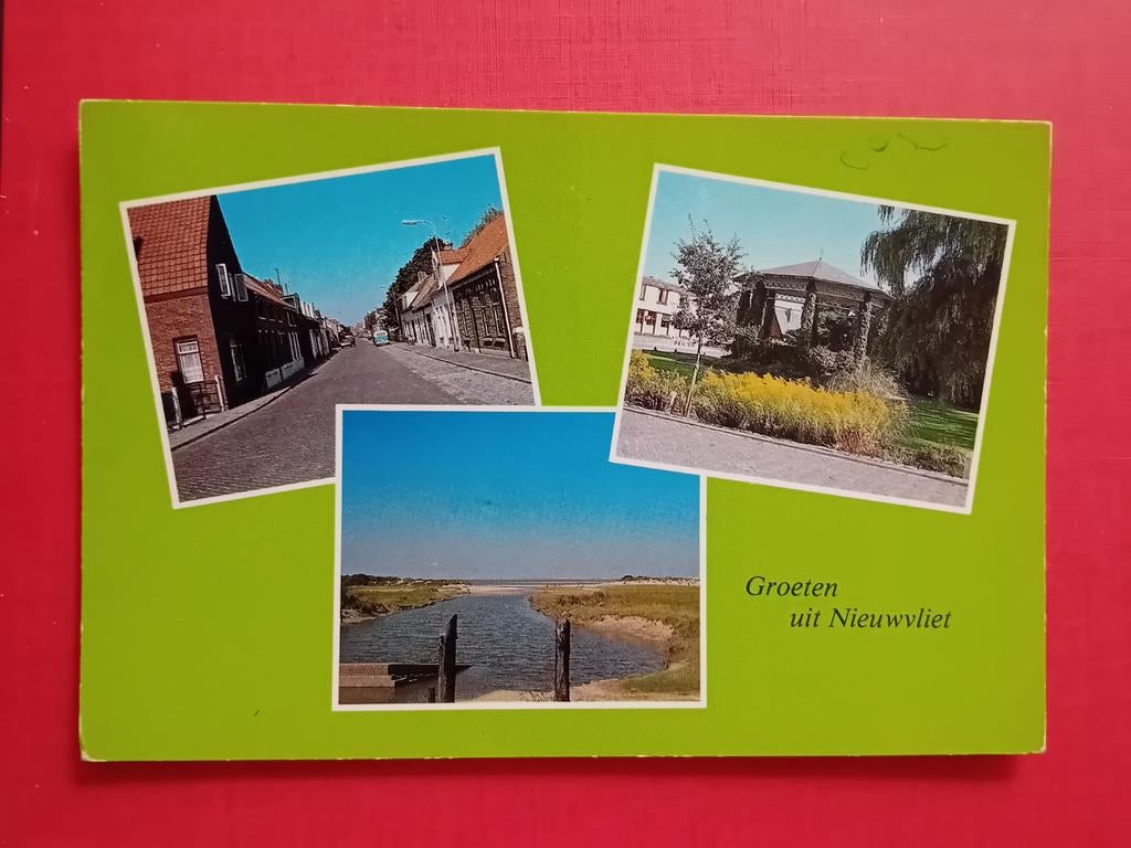 Ansichtkaart Nieuwvliet, Ophalen of Verzenden