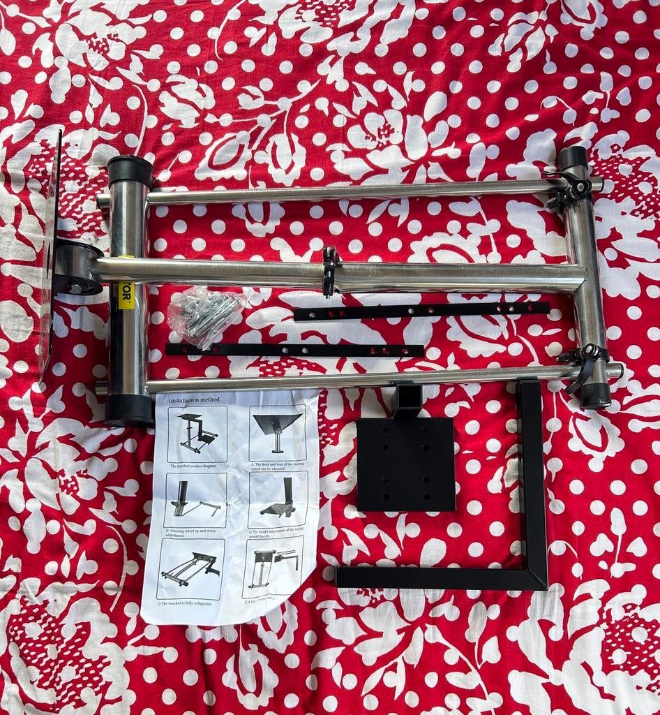 Vevor race stuur stand, Ophalen, Zo goed als nieuw