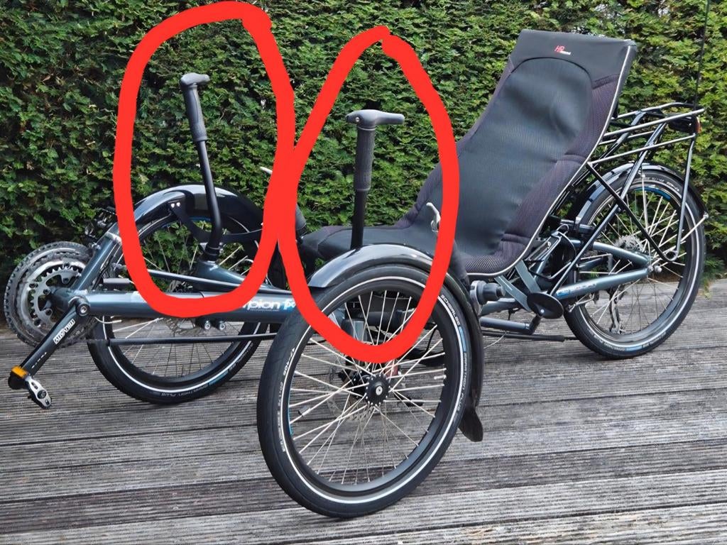HP Velotechniek stand-up aid voor trike, Ophalen of Verzenden