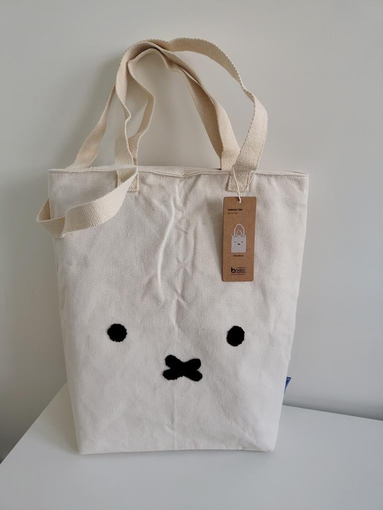 Canvas tas Nijntje Pluis, Ophalen of Verzenden, Zo goed als nieuw, Wit, Overige merken