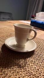 Antieke Wedgwood Koffiekop met Schotel, Antiek en Kunst, Ophalen of Verzenden