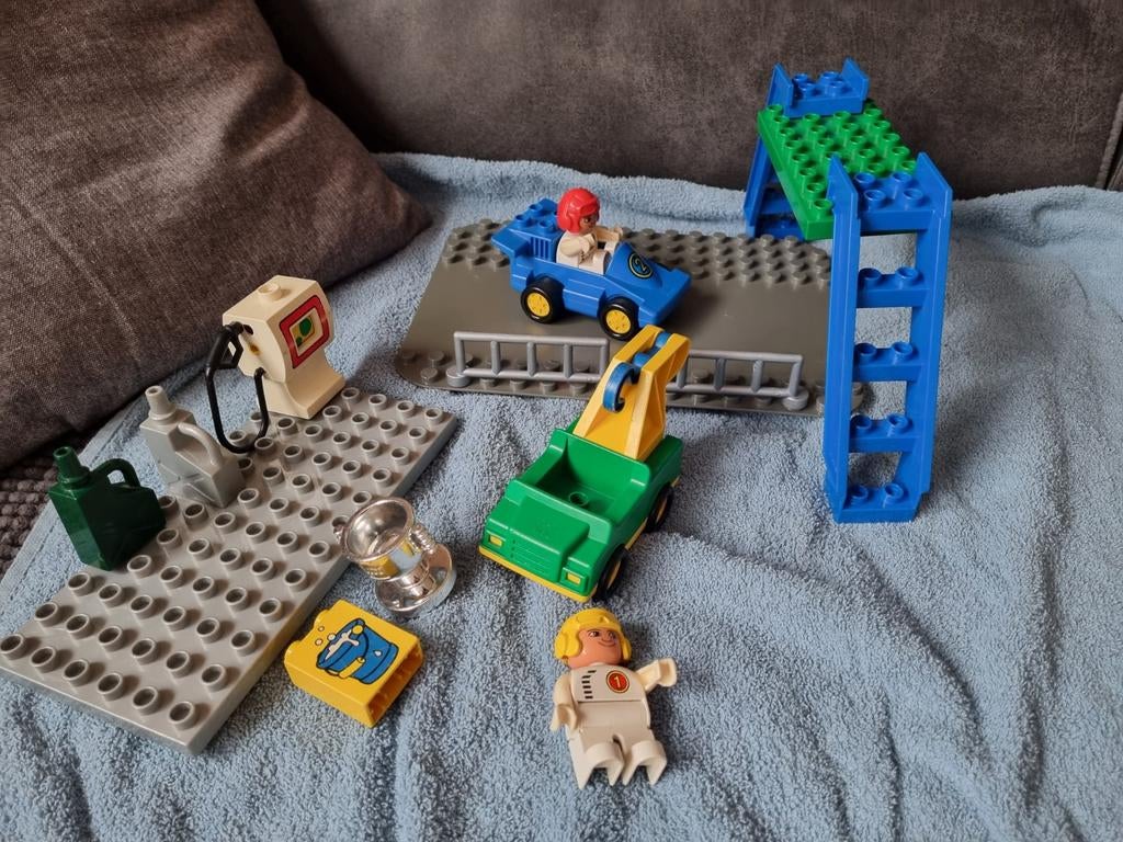 Duplo setje met auto's, Ophalen of Verzenden, Duplo