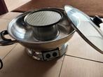 Elektronische hotpot met grill functie, Ophalen of Verzenden, Zo goed als nieuw
