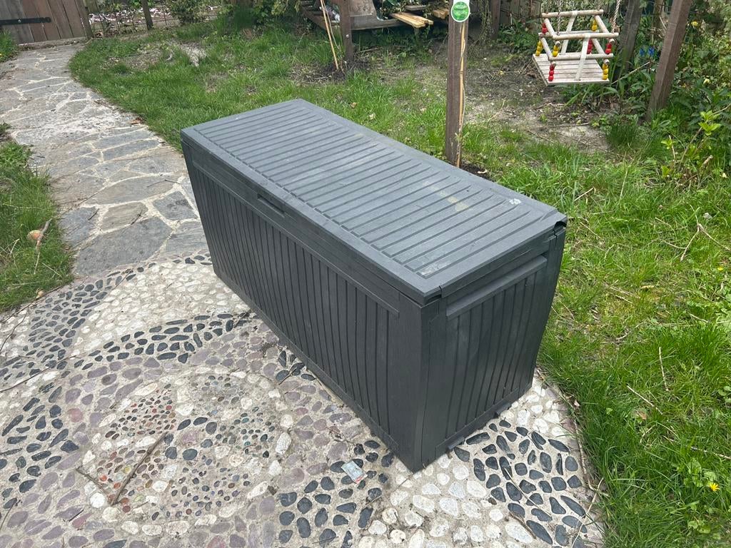Tuinbak, Ophalen, Zo goed als nieuw