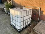 IBC Container 1000 Liter, Tuin en Terras, Regentonnen, Ophalen, Kunststof, Gebruikt, Met kraantje