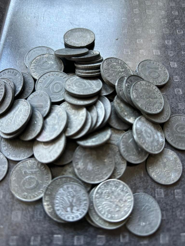 82 oudere Duitse munten, Postzegels en Munten, Munten | Europa | Niet-Euromunten, Verzenden, Duitsland