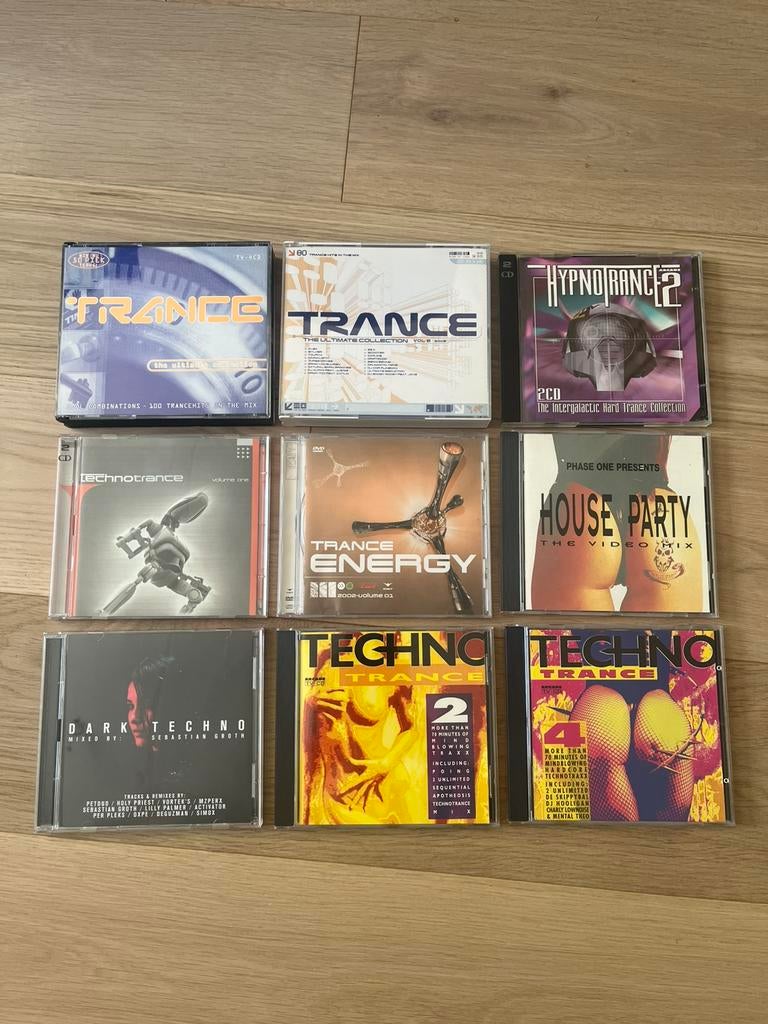 Partij trance / techno cd’s, Cd's en Dvd's, Ophalen of Verzenden, Techno of Trance