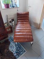 Lederen Chaise Longue - Comfortabel en Stijlvol, Huis en Inrichting, Banken | Sofa's en Chaises Longues, Ophalen, Gebruikt, Eenpersoons