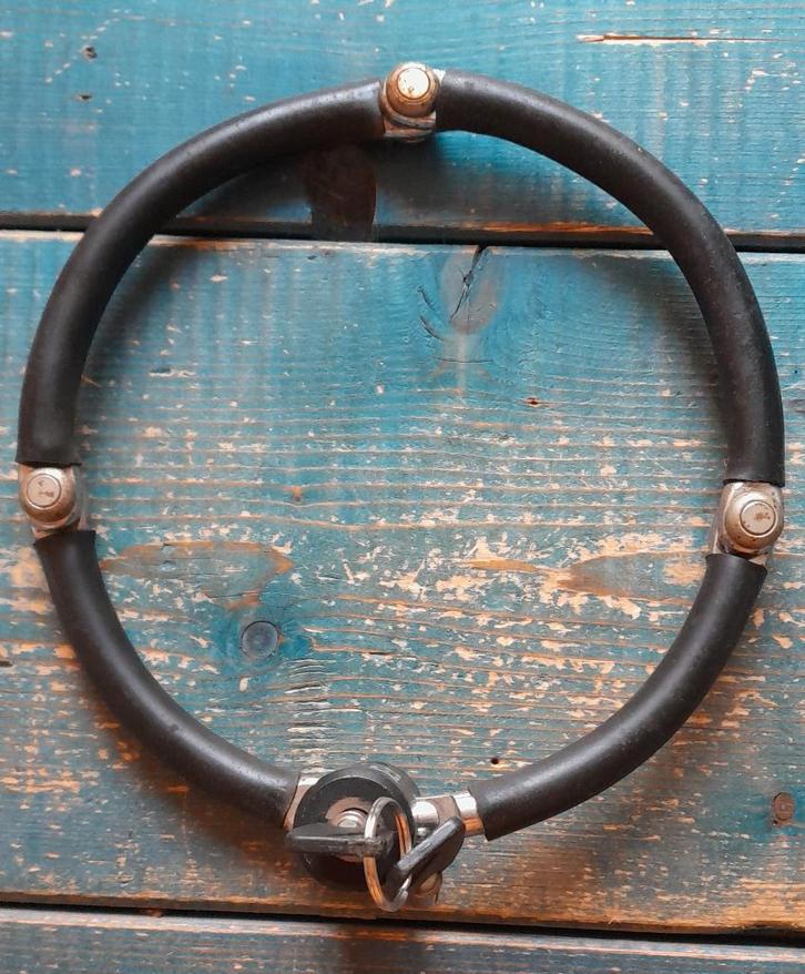 PEX vouwslot LJ 9080, Fietsen en Brommers, Fietsaccessoires | Fietssloten, Gebruikt, Vouwslot, Ophalen of Verzenden