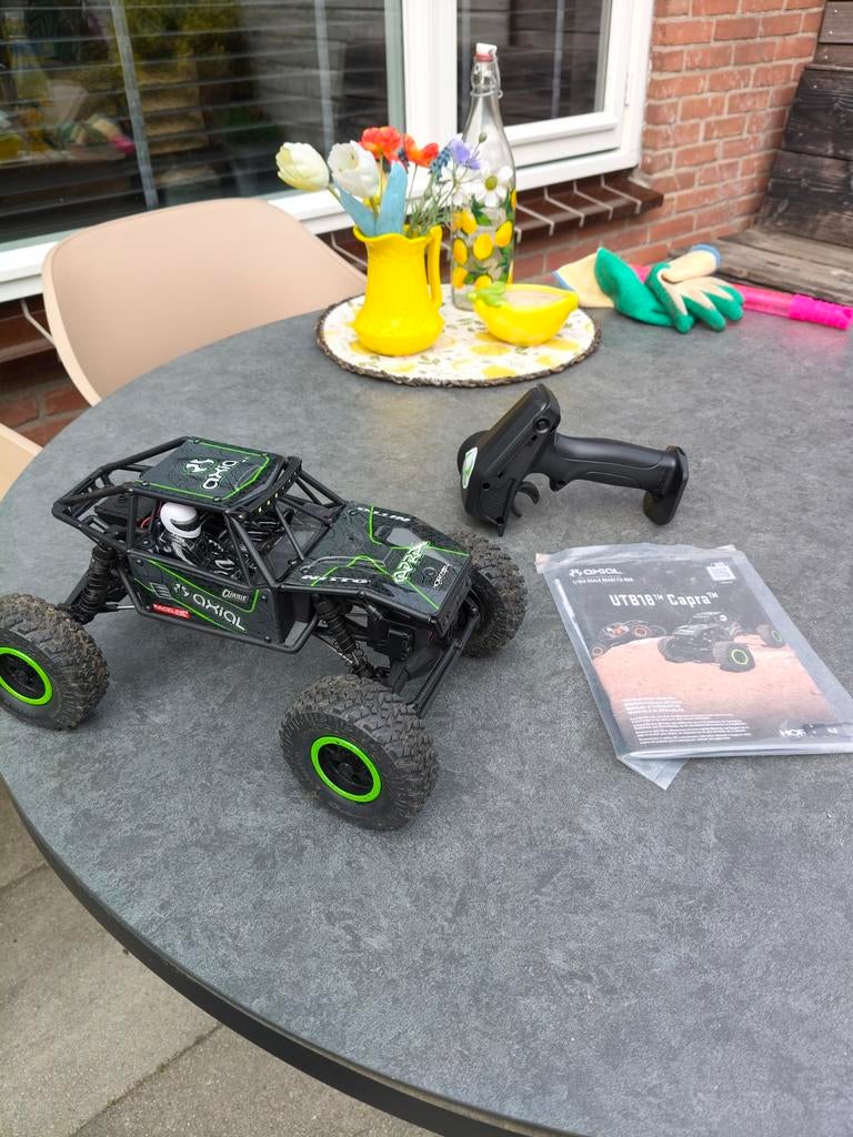 Axial Capra 1:12 zgan, Hobby en Vrije tijd, Modelbouw | Radiografisch | Auto's, Ophalen of Verzenden, Zo goed als nieuw, Overige schalen