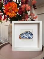 Wanddecoratie oester kunst lijst, Ophalen of Verzenden, Nieuw, Hout, Minder dan 50 cm