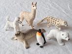 Schleich 6 Mooie Dieren Beelden / Pinguin / Poedel / Ijsbeer, Ophalen of Verzenden, Zo goed als nieuw, Dier