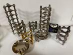 Originele Stoff Nagel kandelaars en schalen, Antiek en Kunst, Ophalen of Verzenden, Overige materialen