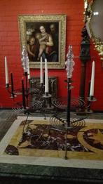 koppel kandelaars milieu de table potpourri mogelijk, Antiek en Kunst, Antiek | Kandelaars, Ophalen, Koper of Brons