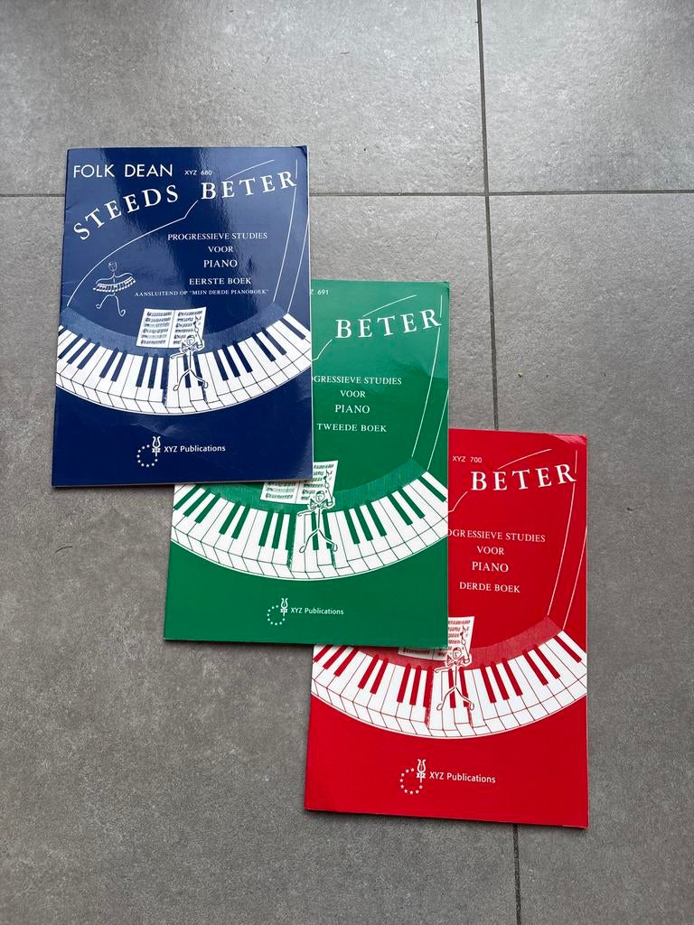 Als nieuw: Folk Dean Steeds Beter (Boek 1, 2, 3), Gebruikt, Klassiek, Les of Cursus, Ophalen of Verzenden