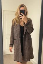 Lange jas, Kleding | Dames, Bruin, Maat 46/48 (XL) of groter, Esqualo, Ophalen of Verzenden