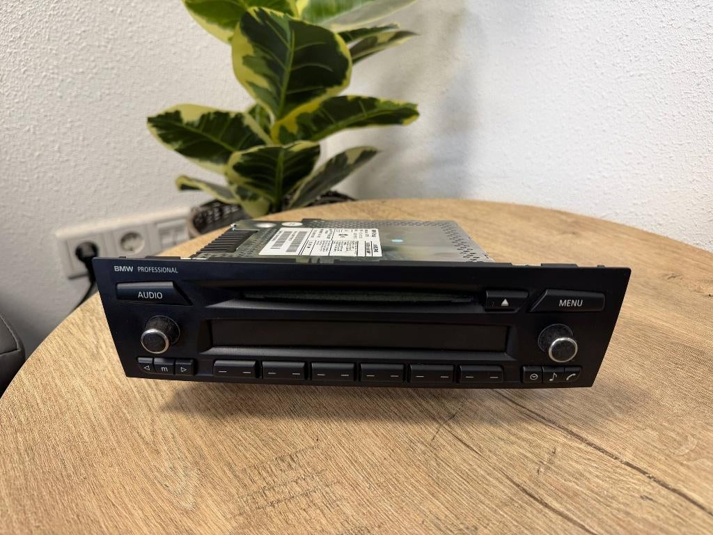 OEM BMW Radio CD-Speler Proffesional E90 E91 E92 E93 E87 E88, Ophalen of Verzenden, Gebruikt