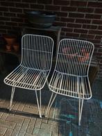 Pomax ombra stoel wit metaal, Ophalen