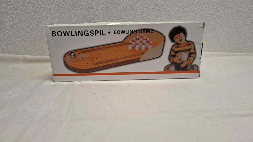 Houten mini Bowling Spel, Ophalen of Verzenden, Zo goed als nieuw, Overige typen