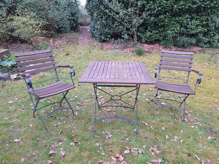 Tuinsetje gratis af te halen, Tuin en Terras, Tuinsets en Loungesets, Gebruikt, 2 zitplaatsen, Ophalen