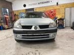 Voorbumper Renault Clio II, 2002, grijs, Ophalen, Gebruikt, Bumper, Renault