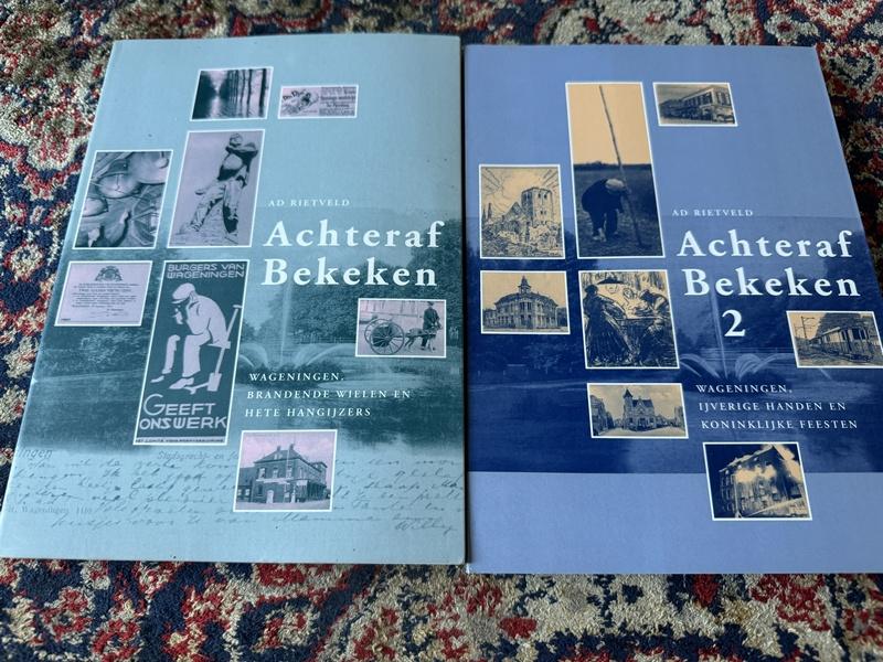 Achteraf Bekeken. Deel 1 en 2. Ad Rietveld, Boeken, Geschiedenis | Stad en Regio, Ophalen of Verzenden, 20e eeuw of later, Zo goed als nieuw