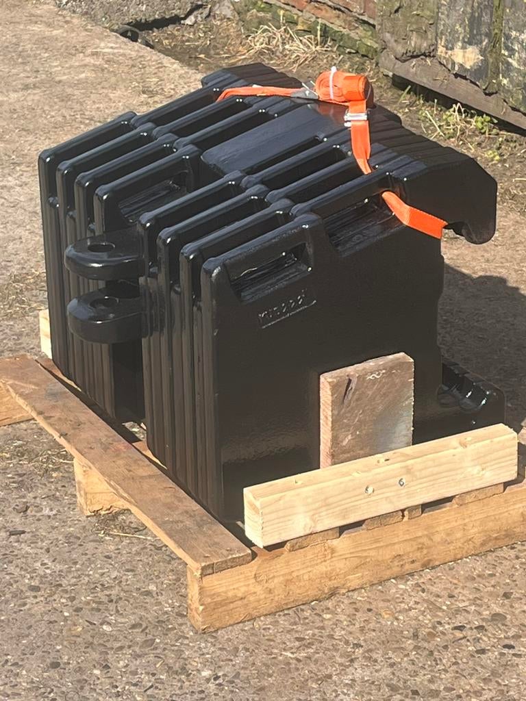 Case IH 1455 gewichten, Ophalen