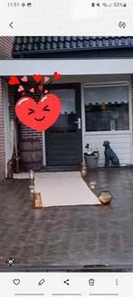 Mooie juten loper voor bv bruiloft!, Hobby en Vrije tijd, Feestartikelen, Ophalen of Verzenden, Zo goed als nieuw, Versiering