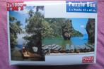 PLEASURE PUZZLE BOX 2x 1.000 stukjes voor 2.50euro., Ophalen of Verzenden, 500 t/m 1500 stukjes, Zo goed als nieuw, Legpuzzel