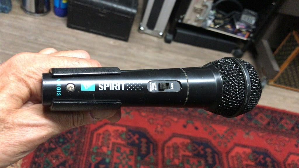 Spirit VM-01S micro (Soundcraft)+ XLR Cable studio opruiming, Ophalen of Verzenden, Studiomicrofoon