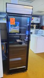 B-keus Horica Koeler Glazen deur zwart 2 meter hoog, Niet ingevuld, Zonder vriesvak, 200 liter of meer, 60 cm of meer