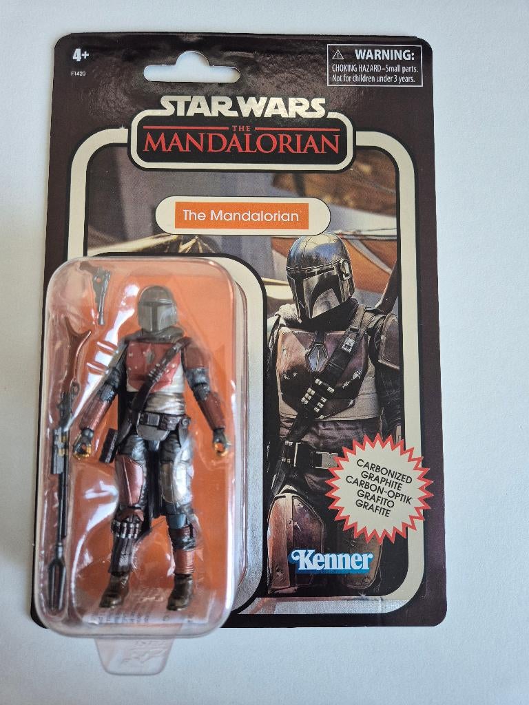 Star Wars Vintage Collection Carbonized The Mandalorian, Verzamelen, Star Wars, Ophalen of Verzenden, Nieuw, Actiefiguurtje