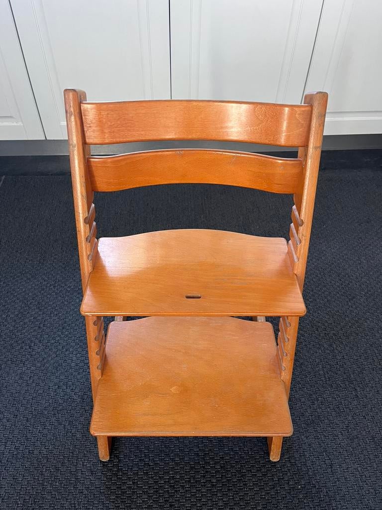 Stokke tripp trapp naturel, Kinderen en Baby's, Kinderstoelen, Ophalen, Zo goed als nieuw, Meegroeistoel