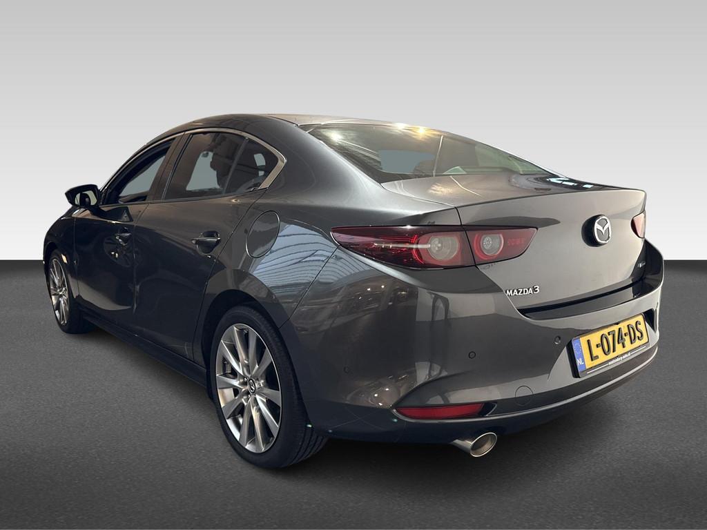 Mazda 3 Sedan Skyactiv-X 180pk Luxury, Auto's, Mazda, Voorwielaandrijving, Gebruikt, Handgeschakeld, 600 kg