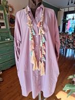 Blouse jurk lila met zakken maat 46 xl xxl, Ophalen of Verzenden, Zo goed als nieuw, Maat 46/48 (XL) of groter, Paars