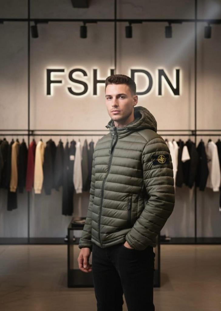 Stijlvolle para Jumper donsjas - Diverse kleuren, Kleding | Heren, Jassen | Zomer, Nieuw, Maat 48/50 (M), Overige kleuren, Verzenden